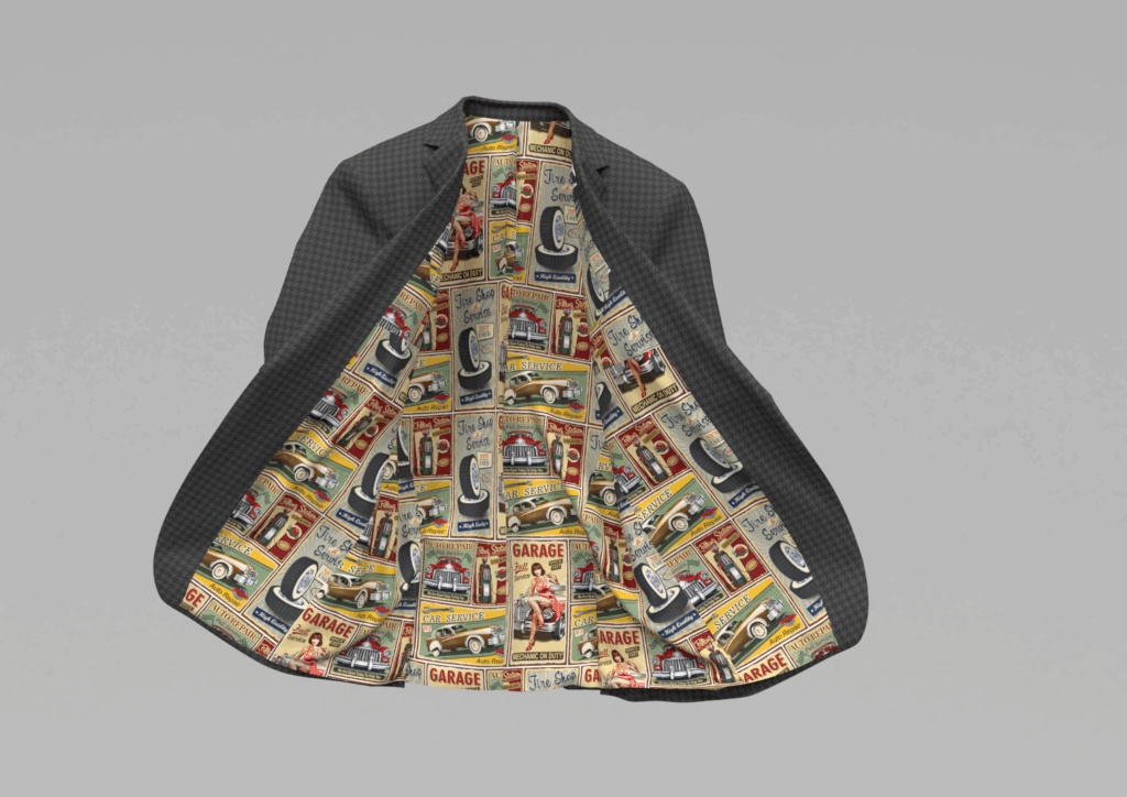 Doublure intérieure sur-mesure personnalisée, Élégance Tailleur Metz.